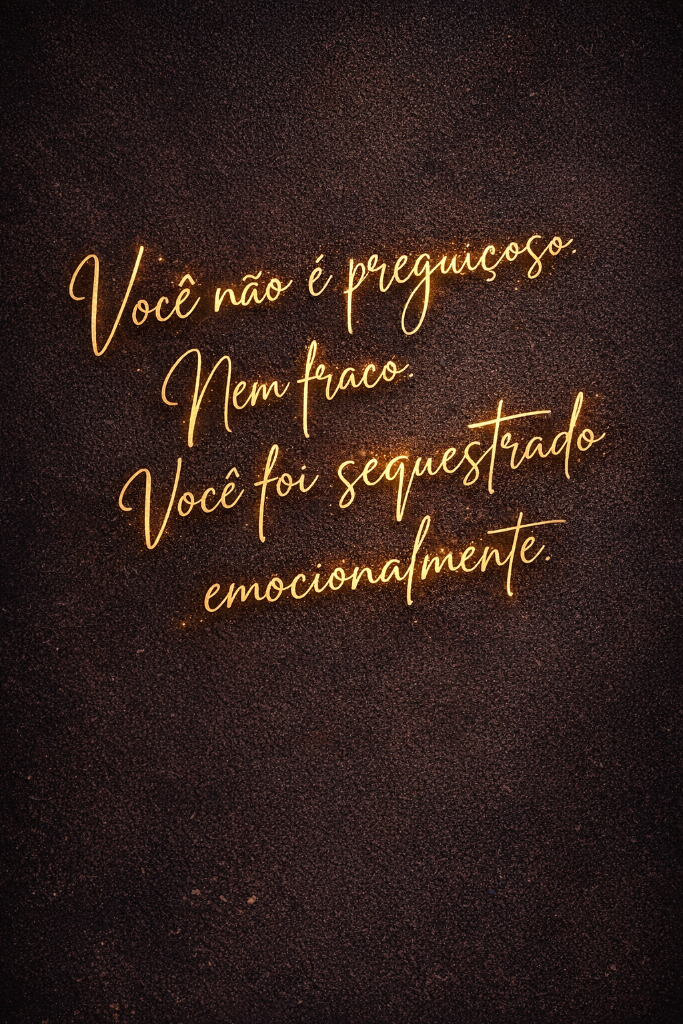 Você não é preguiçoso